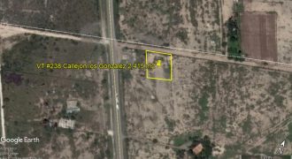 Venta de Terreno Rustico Carretera Piedras Negras-Nuevo Laredo km3 Callejón los González en Rancho Kiko Guerra (medidas irregulares) (VT #238)
