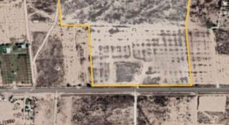 Venta terreno 25 hectáreas a 2 km del aeropuerto rumbo a Laredo